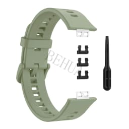 Sport Silicone Watchband For Huawei Watch Fit Strap Original SmarwatchWriststrap Belt Bracelet Printing Accessories with tool