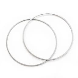 20pcs 15-60mm 316 Stainless Steel Gold Plated Earrings Rings Big Circle Ear Wire Hoops Pendant DIY Jewelry Findings Accessories
