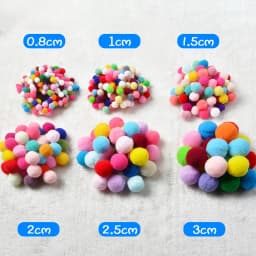 8-30mm Mixed Fluffy High Elasticity Soft Pompoms Home Furnishings Diy Hand-sewn Craft Children's Toys Wedding Decoration 20-50g