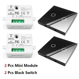 Diese 86 Switch Panel ON/OFF Touch Switch Wireless Light Switch 433Mhz Remote Control ,AC 85V~240V 10A Interruptor for Lighting