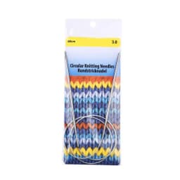 80cm 2.0-10 Mm Stainless Steel Circular Knitting Needles Crochet Needles For Knitting DIY Weaving Pins Needle Craft Tools