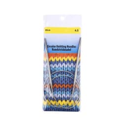80cm 2.0-10 Mm Stainless Steel Circular Knitting Needles Crochet Needles For Knitting DIY Weaving Pins Needle Craft Tools