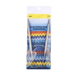 80cm 2.0-10 Mm Stainless Steel Circular Knitting Needles Crochet Needles For Knitting DIY Weaving Pins Needle Craft Tools