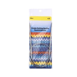 80cm 2.0-10 Mm Stainless Steel Circular Knitting Needles Crochet Needles For Knitting DIY Weaving Pins Needle Craft Tools