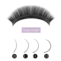 Easy Fanning Lashes 8-25mm Volume Russe Autofan Cilios Soft Professional Eyelash Extension Faux Natural Individual Eyelashes