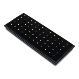 60Pcs Fashion L Shape Rhinestone Crystal Stainless Steel Nose Piercing Ear Bone Women Hypoallergenic Body Jewelry Piercing