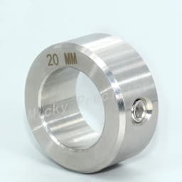 Free Shipping Stainless Steel Retaining Ring Shaft Collar with Screw Locking Ring Sleeve Diameter 3-50mm