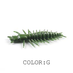 2021 New Zaza Larva soft lure75mm/50mm Floating Freshwater Swimbaits Silicone Soft Bait Worm For Fishing