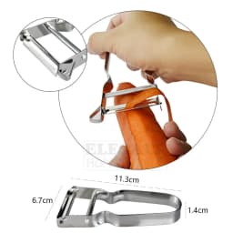 Stainless Steel Peeler Slicer For Fruit Vegetable Spud Potato French Carrot Cutter Kitchen Gadget Tool Speed Peeler Slicer
