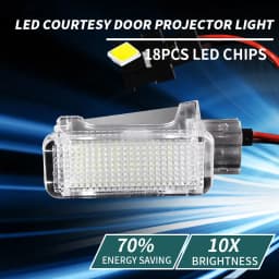 1/2/10PCS Canbus LED Trunk Boot Lights Lamp White For Skoda Octavia Fabia Superb Roomster Kodiaq Led Luggage Compartment Light