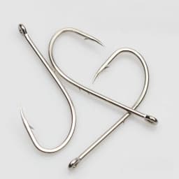 50pcs Fishhook Long Shank Fishing Hook 1#-12# High Carbon Steel Sharp Barbed Offset Narrow Bait Fishing Hooks Tackle Box