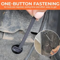Nylon Cable Tie Buckle Heavy Duty Zip Ties with Pin Button Universal Self-locking Zip Ties Tool Car Daily Repair Fastening Strap