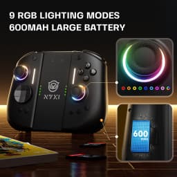 NYXI Hyperion 3 Wireless JoyPad for Switch 2 + Carrying Case + 4-in-1 RGB Charger