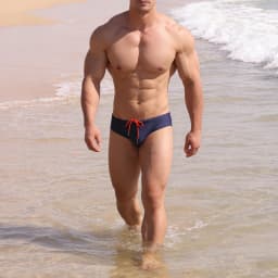 Men Swimwear Swimming Briefs Solid Swimsuit Trunks Bulge Pouch Sport Classic Beachwear Brief Sunga Bathing Suit Beach Shorts