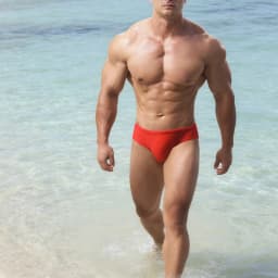 Men Swimwear Swimming Briefs Solid Swimsuit Trunks Bulge Pouch Sport Classic Beachwear Brief Sunga Bathing Suit Beach Shorts