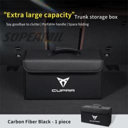 For Cupra Ateca Born Leon IBIZA Raval Formentor Terramar Tavascan Car Trunk Storage Box Capacity Foldable Stowing Tidying Bag