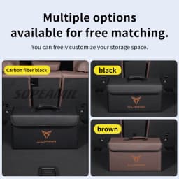 For Cupra Ateca Born Leon IBIZA Raval Formentor Terramar Tavascan Car Trunk Storage Box Capacity Foldable Stowing Tidying Bag