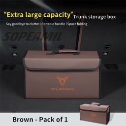 For Cupra Ateca Born Leon IBIZA Raval Formentor Terramar Tavascan Car Trunk Storage Box Capacity Foldable Stowing Tidying Bag