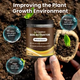 Soil Activator Organic Mineral Soil Loosening Agent Prevent Soil Hardness Promote Rooting Plant Fertilizer Garden Plant Care
