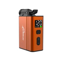 Mini Portable Electric Air Pump Bike Tire Inflator 120PSI with Screen Fast Charging with Presta Schrader Dunlop & Clik Valves