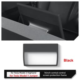 for Tesla Model Y L Juniper 2026 16inch Center Console Screen Protection Frame Strip White Screen Edge Protector TSL YL Standard