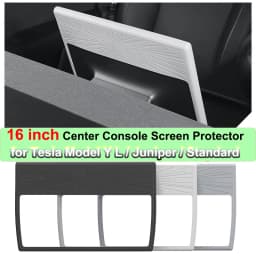 for Tesla Model Y L Juniper 2026 16inch Center Console Screen Protection Frame Strip White Screen Edge Protector TSL YL Standard