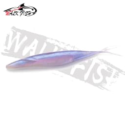 WALK FISH 6Pcs/Lot 12.7cm 9.6g PVC Forked Tail Sinking Soft Lure Artificial Silicone Swimbait Fishing Lure Pike Perch Bass Pesca