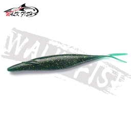 WALK FISH 6Pcs/Lot 12.7cm 9.6g PVC Forked Tail Sinking Soft Lure Artificial Silicone Swimbait Fishing Lure Pike Perch Bass Pesca