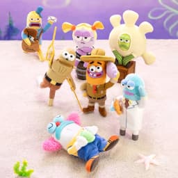 【EU】POP MART Residents of Bikini Bottom-Whimsical Plush Part2 1PC/6PCS Blindbox Collectable Figure Cute Gift