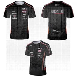 Men's Black Racing Style 3d Print T-shirt Short Sleeve Crew Neck Sports Team Inspired Tee Casual Motorcycle Fan Shirt For Summer
