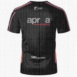 Men's Black Racing Style 3d Print T-shirt Short Sleeve Crew Neck Sports Team Inspired Tee Casual Motorcycle Fan Shirt For Summer