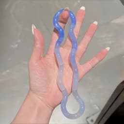 Deformable Gradient Silicone Rope Fidget Toy Stress Relief Deformation Knot Toy Fun Educational Antiestrés Juguetes