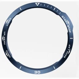 For Garmin fenix 6X/6X Pro/6X Sapphire Watch Bezel Ring Stainless Steel Sculptured Time Units Adhesive Anti-scratch Cover Rings
