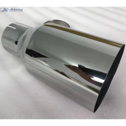 Universal Stainless Steel Exhaust Car Muffler Tail Throat Modification for E90 W222 Pipe Car Modification Accessory