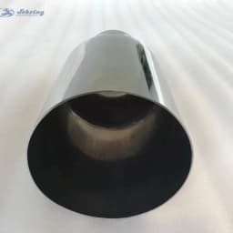 Universal Stainless Steel Exhaust Car Muffler Tail Throat Modification for E90 W222 Pipe Car Modification Accessory