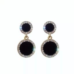 Black Hanging Long Earrings for Women Triangle Square Statement Drop Earrings 2025 Boucle Oreille Femme Fashion Jewelry