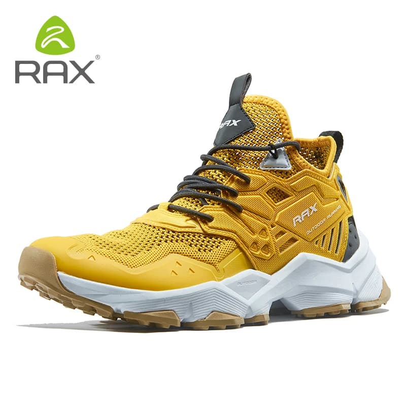 Rax Men Hiking Shoes Breathable Outdoor Sports Sneakers for Men Lightweight Mountain Climbing Trekking Shoes Lightweight Shoes