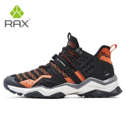 Rax Men Hiking Shoes Breathable Outdoor Sports Sneakers for Men Lightweight Mountain Climbing Trekking Shoes Lightweight Shoes