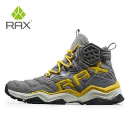 Rax Men Hiking Shoes Breathable Outdoor Sports Sneakers for Men Lightweight Mountain Climbing Trekking Shoes Lightweight Shoes