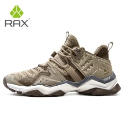 Rax Men Hiking Shoes Breathable Outdoor Sports Sneakers for Men Lightweight Mountain Climbing Trekking Shoes Lightweight Shoes