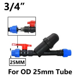 3/4" 1" 1.25",1.5",2" 120 Mesh Screen Filter Garden Drip Irrigation System Filter Mesh Agriculture Greenhouse Sprayer Watering