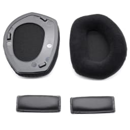 New Ear Pads for Sennheiser HDR 165 175 185 195 Headphones Velour Earpads Replacement Earmuff Cover with Plastic buckle