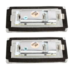 2 Pcs Auto Tail Light Led License Plate Light Led Canbus White LED Bulbs for BMW 3 Series E46 4D 4DR 1998-2002 Car Accessories
