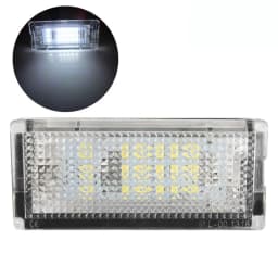 2 Pcs Auto Tail Light Led License Plate Light Led Canbus White LED Bulbs for BMW 3 Series E46 4D 4DR 1998-2002 Car Accessories