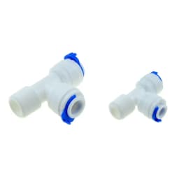RO Water Quick Pipe Fitting 1/4 3/8 OD Hose 1/8 1/4 1/2 3/8 Male Female Thread Plastic Connector Reverse Osmosis Water Purifies