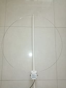 MLA-30+ plus 0.5-30MHz Ring Active Receive Antenna Low Noise Medium Short Wave SDR Loop Antenna Short Wave Radio Antenna MLA30