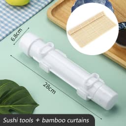 Push-type Sushi Mold Instant Diy Seaweed Rice Ball Maker Seaweed Rice Ball Tool Set Household Full Set Accessories Kitchen Molds