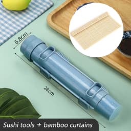 Push-type Sushi Mold Instant Diy Seaweed Rice Ball Maker Seaweed Rice Ball Tool Set Household Full Set Accessories Kitchen Molds