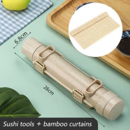 Push-type Sushi Mold Instant Diy Seaweed Rice Ball Maker Seaweed Rice Ball Tool Set Household Full Set Accessories Kitchen Molds