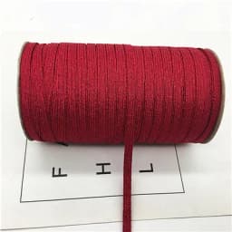 2/5yards/Lot 6mm Elastic Ribbon Gold Wire Glitter Elastic Spandex Band for Trim Sewing Fabric DIY Garment Sewing Accessories